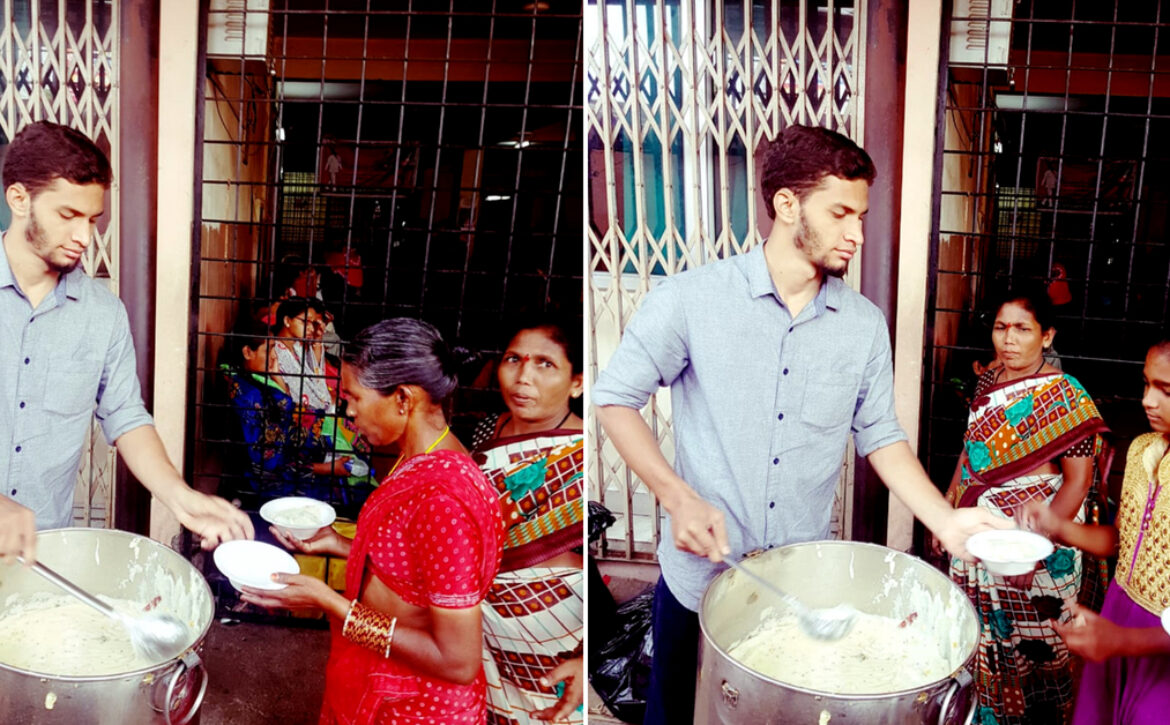 The-Hyderabad-lad-regularly-feeds-the-poor-on-a-mission-to-eliminate-hunger.